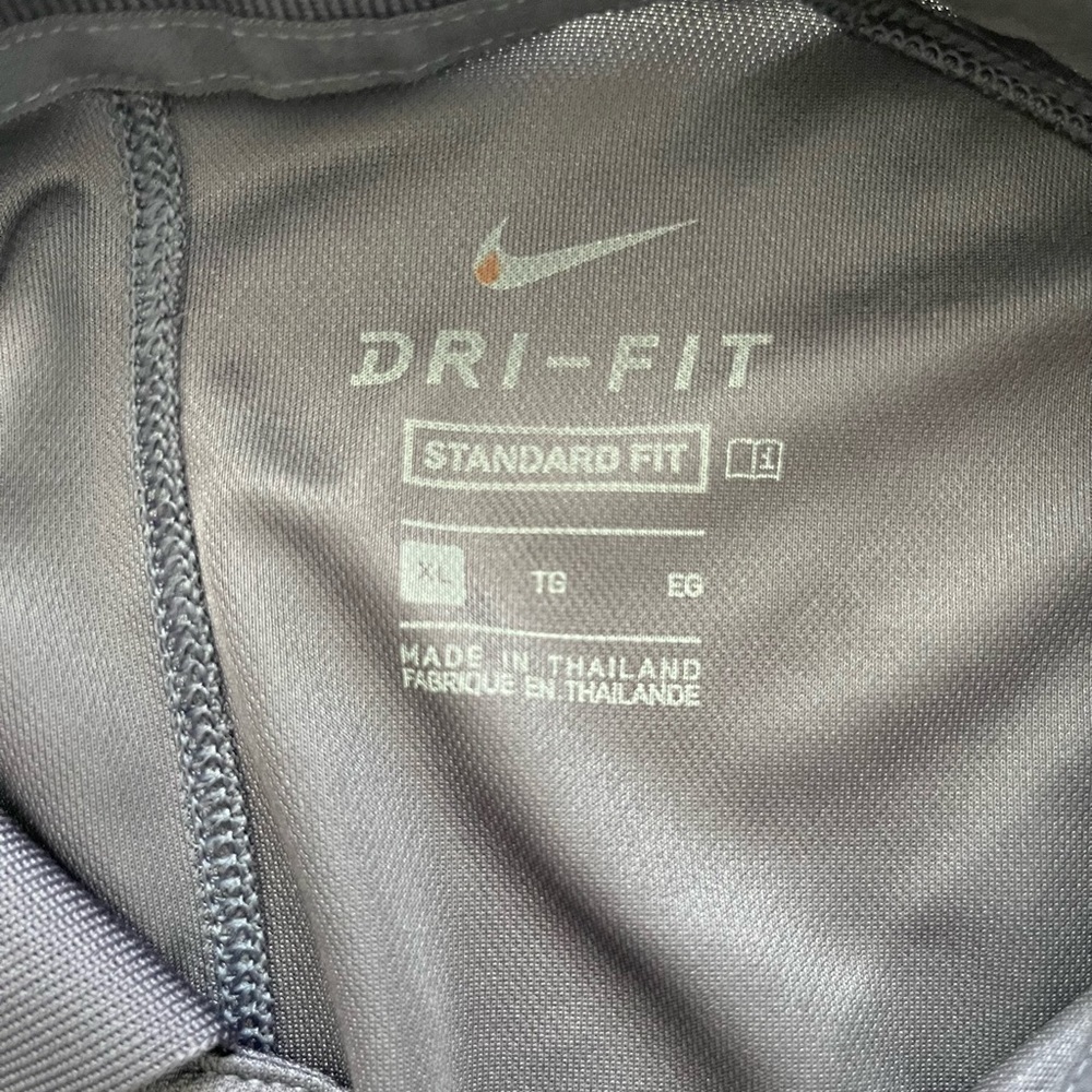 Nike Dry Fit Lightweight Polo Shirt Blue - Picture 7 of 12